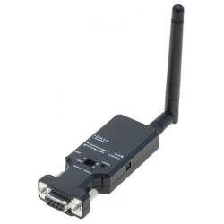 Wireless RS232 via Bluetooth up to 100 meters. RS232 connection from port to port with 2 pcs.