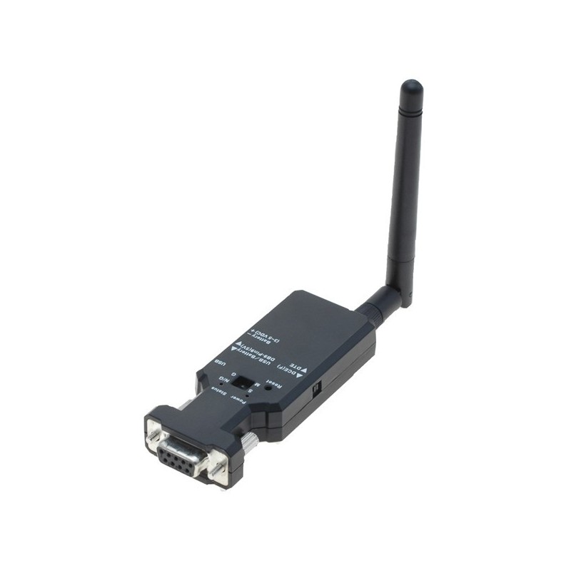 Wireless RS232 via Bluetooth up to 100 meters. RS232 connection from port to port with 2 pcs.