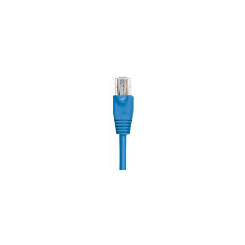 Blue 1m UTP cat. 6 network cable, patch cable with RJ45 connectors