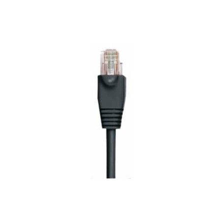 Cat. 6 netværkskabel, RJ45, UTP - uskærmet og med lige ledere, AWG24, svart, 1,0m