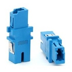 Fiber optisk simplex LC/SC multimode adapter, plastik, blåforFiber ...