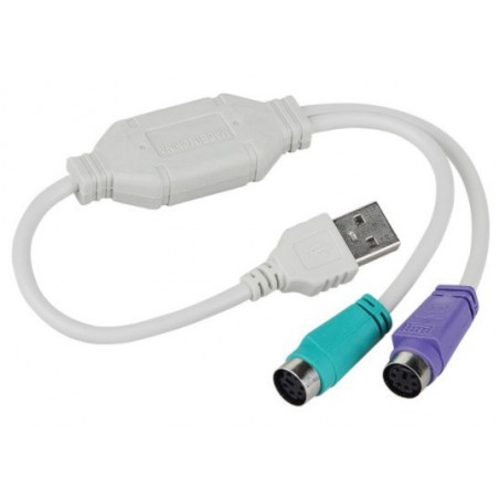 konvertera USB till PS/2 adapter mus och tangentbord