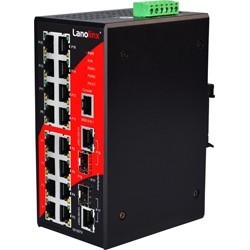 16 ports Industriel 10/100/1000Mbit + 2 ports 100/1000Mbit SFP slot...