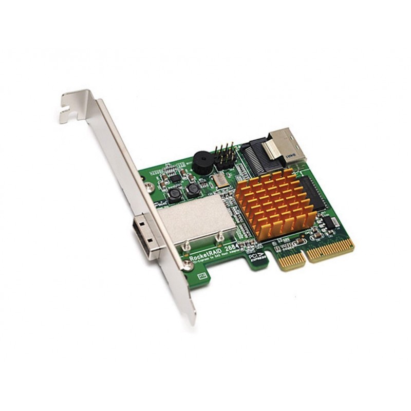 HighPoint RocketRAID 2322 8 channel SAS RAID PCI express NEW!