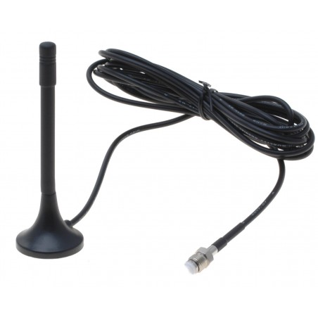 3 dBi GSM-antenn 3G och 2G, FME. Med magnetfot