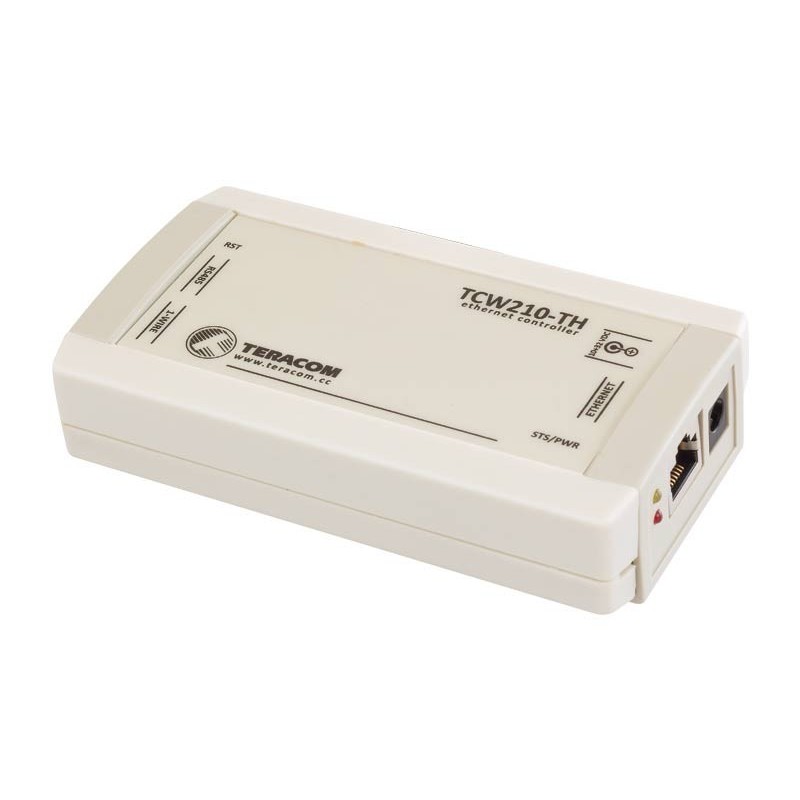 Data logger for temperature and humidity via Internet / LAN, SNMP v2 trap, NTP