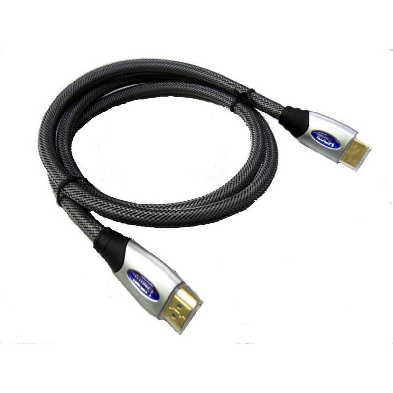 HDMI 1.4 - Cable - 4K resolution - Ethernet - Black - 1 meter