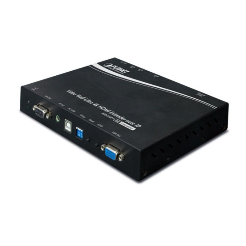 Video wall Ultra 4K HDMI/USB extender over IP med PoE, sendermodulf...