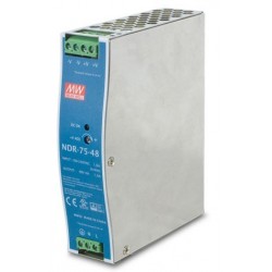 48V / 1.6A, 75W AC / DC power supply for DIN rail mounting - DANBIT - PWR75-48 Mean Well