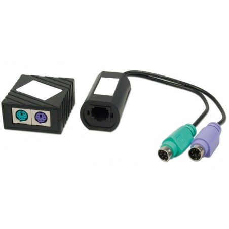 PS2 förlängningskabel - PS2 förlängningskabel - PS2 Cat5 Extender