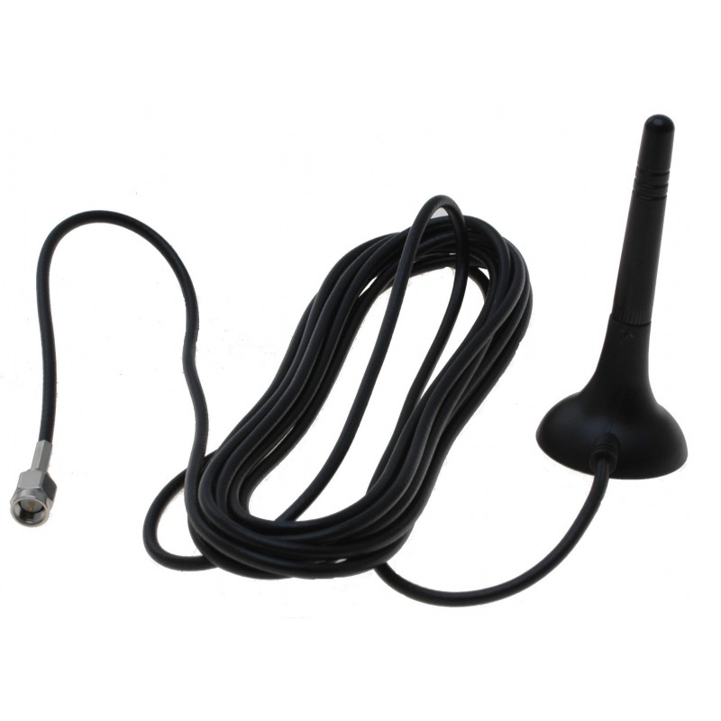 LTE 4G 3G 2G GSM antenna with magnetic base and 3.4 m cable - IP65 sealed