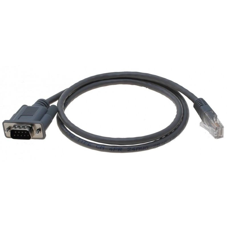 MOXA CN20060. Kabel Cat.5e, RJ45 UTP - uskærmet til DB9 han, AWG24,...