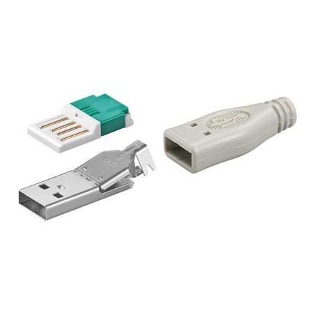 USB A haneeee till lödning och klicksystem