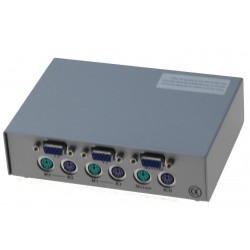 Manuel VGA switch to PS2 Mini DIN 6