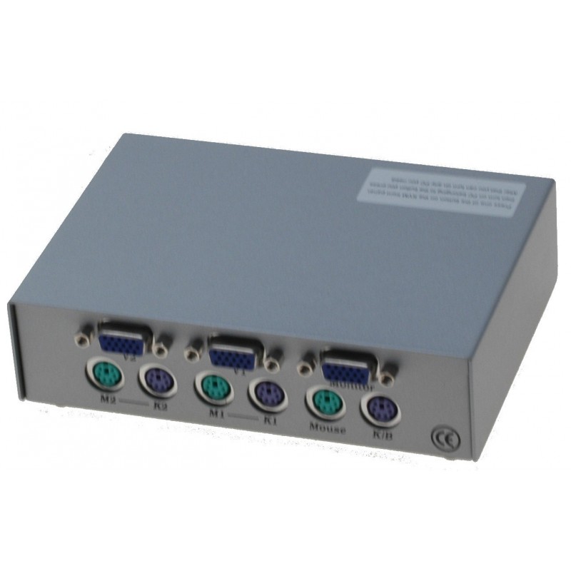 Manuel VGA switch to PS2 Mini DIN 6