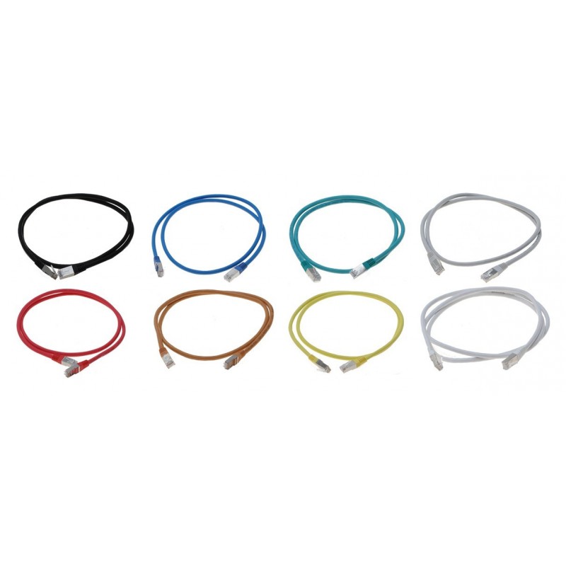 Cat. 6 netværkskabel, RJ45, STP, AWG28, , 10mforSTP