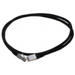 Cat. 6 netværkskabel, RJ45, STP, AWG28, sort, 3,0mforSTP