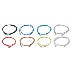 Cat. 6 netværkskabel, RJ45, STP, AWG28, sort, 30mforSTP