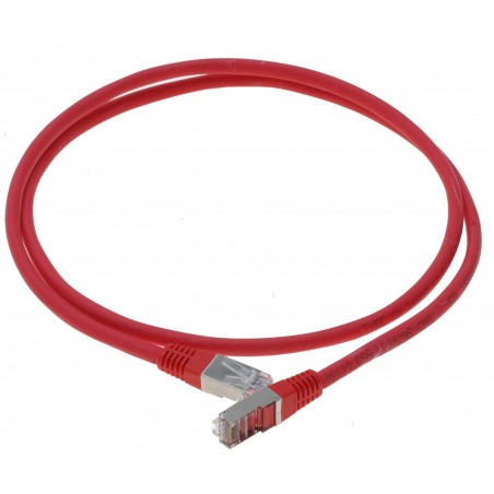 Cat. 6 netværkskabel, RJ45, STP, AWG28, rød, 10m