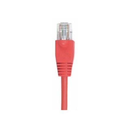 Cat. 6 netværkskabel, RJ45, UTP - uskærmet og med lige ledere, AWG24, rød, 1,5 m