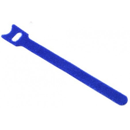 Kardborrband (Cable Tie) 13 x 155 mm, blå