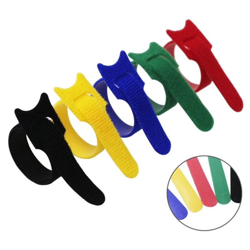 Velcro strips (Cable Tie) 13 x 155 mm, yellow