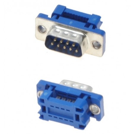 9 pin D-SUB DB9 hane til IDC fladkabel adapter/ samlekontakt