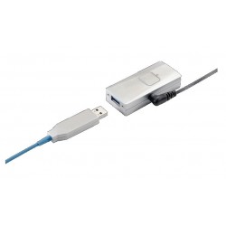 USB 3.0 AOC fiber optic cable (Active Optical Cable) - Extends up to 100m