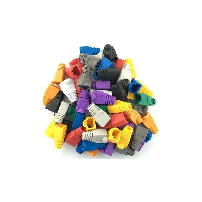 Protective cover for RJ45 connector cat5e, Cat.6 / 6a, 6mm - DANBIT