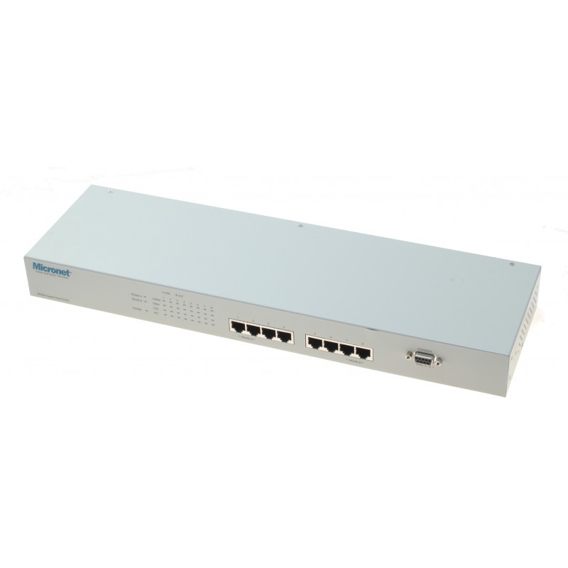 8-port Gigabit N-Way Switch 10/100 / 1000Mbit