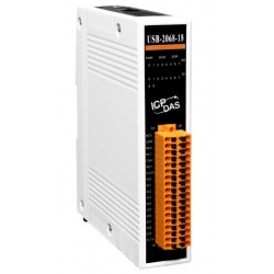 USB I/O Module with 10 x digitale input and 8 relay outputforDigita...