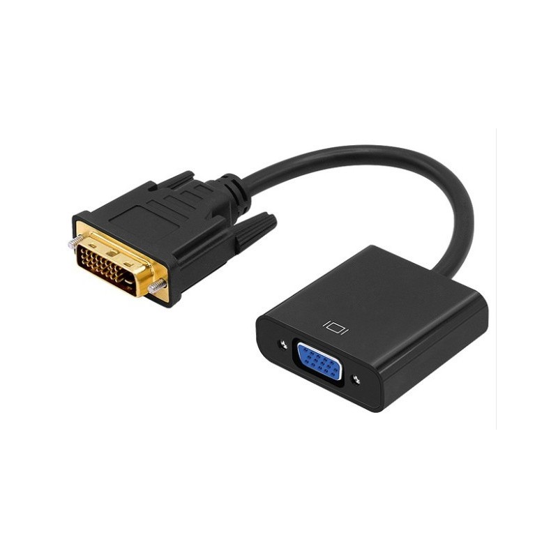 DVI-D till VGA-adapter med 0,25m kabel - DANBIT A/S