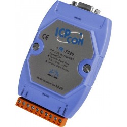 ICPDAS I-7520 is an RS232 for RS485 converter with galvanic isolation (optical)