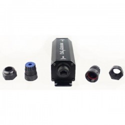 Waterproof PoE extender - Up to 22Watt PoE power. 4 pieces in extension - 500 meters. IP66 tight.