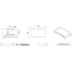 15.6\" Panel PC 1000Nits til Sollys, Quad Core, TouchforSollys