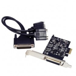 2 x RS485 / RS422 Ports PCIE card, w/DB9 male cable, Low and high profile backplate