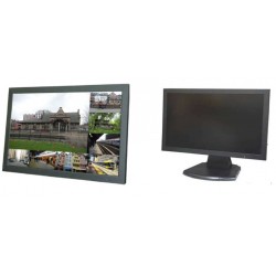 15.6" Screen for video surveillance with Network input. PoE option can be purchased additionally