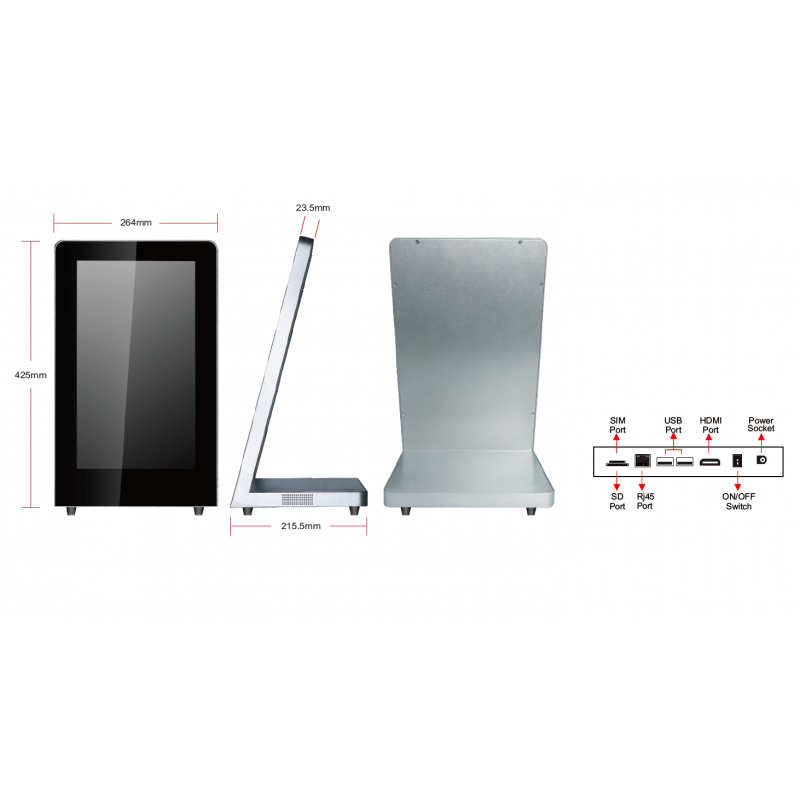 15.6 "android touch display