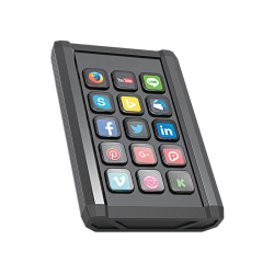 Programmable keyboard with 15 keys (Color display) - DANBIT A / S