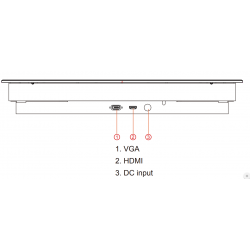 21.5 "Wide Screen TFT screen