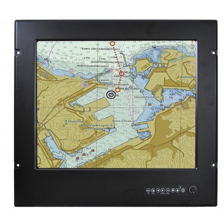 19 DNV Marine Monitor - 24Vdc, 1280x1024, IP66-klassad