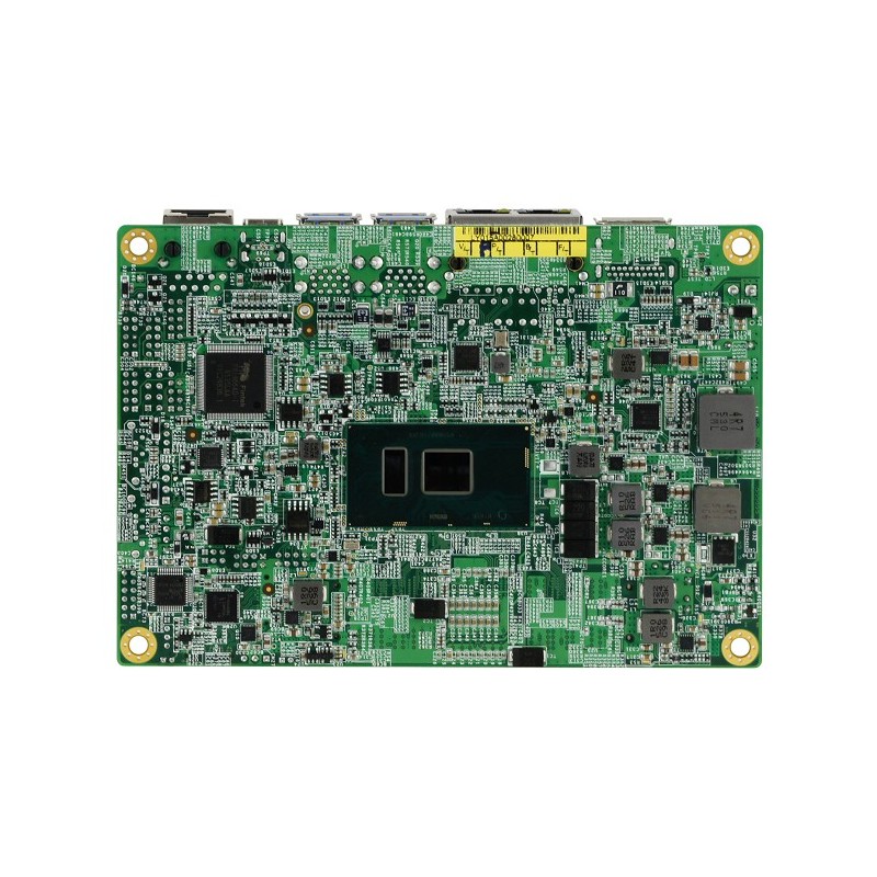 Industrial CPU card 3.5" format fanless i3 2.3GHz. Option: can be supplied with i5 and i7 IB915F-6100