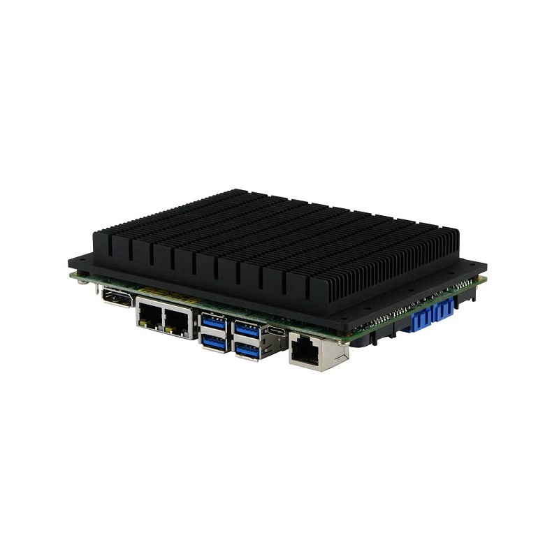 Industrial CPU card 3.5" format fanless i3 2.3GHz. Option: can be supplied with i5 and i7 IB915F-6100