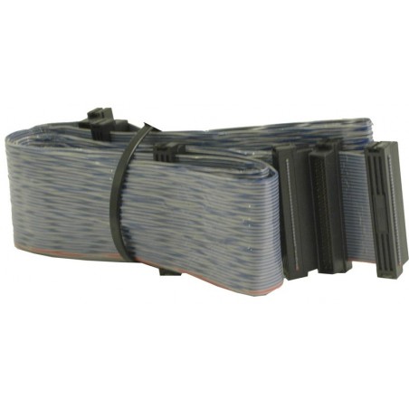 Fladkabel, Mini DB68 hane, 6 kontakt, 1,20 m, parsnoetill