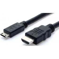 High-Quality Mini HDMI 1.3 Cable - 3m Black Male-Male