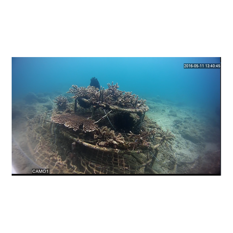 Vattentät IP-kamera, PoE, 1920x1080P, upp till 10 meter djup, H.264, H, 265 - Binär Teknik ABA / S