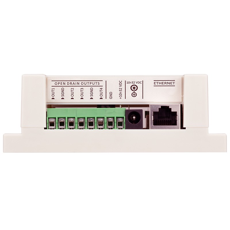 Ethernet-baserade utgångsmodul för ström, spänning och kontakt.- Teracom TCW280