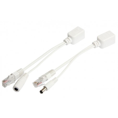 PoE-adapter - Passiv DC-injektor / splitterkabel för Access Points och CCTV - Svensk Binär Teknik AB