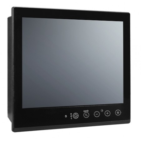 15 "MOXA MD-215Z-T - 1000 nitar LCD-skärm - Multi-touch - Binär Teknik AB