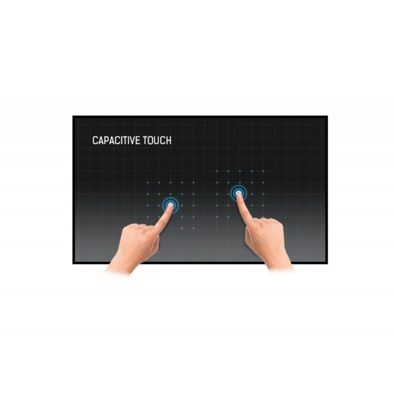 21,5 "LCD kapacitiv pekskärm, 1920x1080, VGA, HDMI - Binär Teknik ABA / S